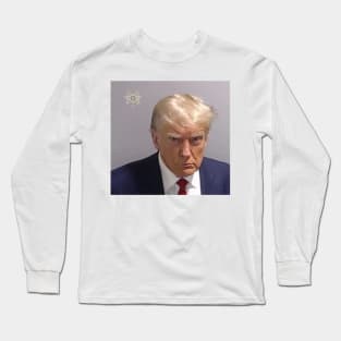 Trump Mugshot Long Sleeve T-Shirt